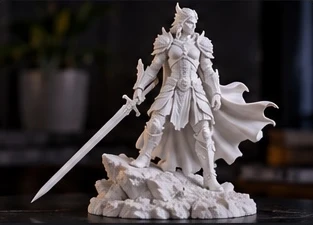 Figurka – Wojownik Fantasy – zdjęcie 2